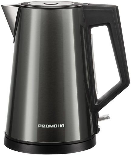 Чайник электрический Redmond KM244 1.7л. 2200Вт серый корпус: стекло фото 1