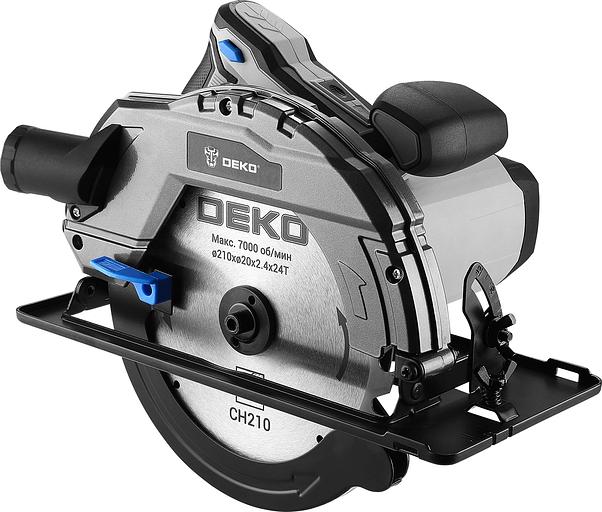 Циркулярная пила (дисковая) Deko CSDK-2500 PRO 2500Вт (ручная) (085-1153) фото 1