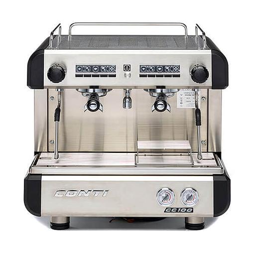 Кофемашина эспрессо рожковая Conti CC100 Compact TC 2 группы фото 4