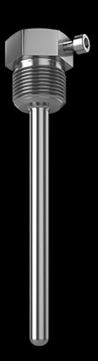 Гильза погружная G1/2 длиной 100 мм. с фиксирующим винтом фото 1