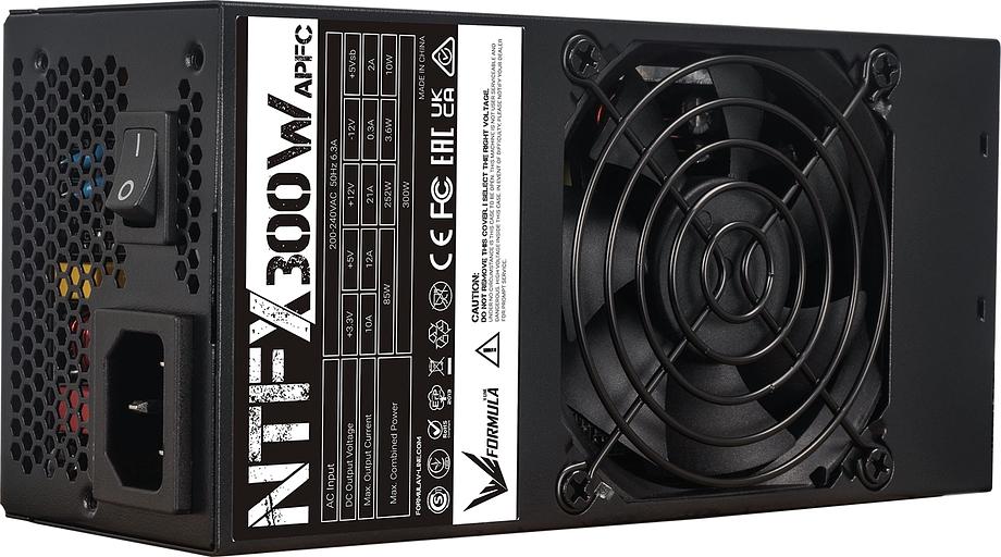 Блок питания Formula TFX 300W NTFX-300 (20+4pin) APFC 80mm fan 2xSATA Cab Manag RTL фото 3