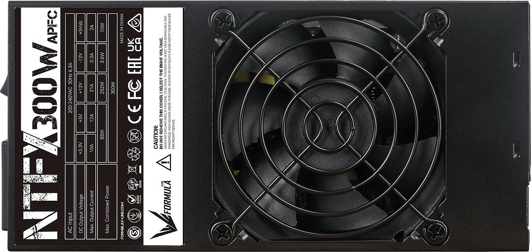 Блок питания Formula TFX 300W NTFX-300 (20+4pin) APFC 80mm fan 2xSATA Cab Manag RTL фото 4