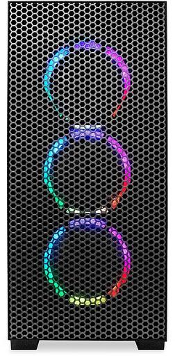 ПК IRU Game 710Z7GP TWR i7 12700F (2.1) 32Gb SSD1Tb RTX4060Ti 8Gb Free DOS GbitEth 850W черный (2075020) фото 9