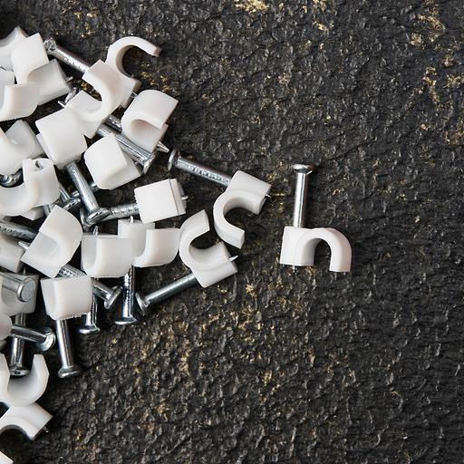 Клеммы,сжим REXANT (07-4004) Крепеж кабеля "круглый" 4 мм. (упак. 50 шт.) фото 4