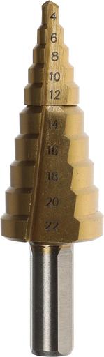 Сверло ступенчатое составное, ЗУБР, ПРОФЕССИОНАЛ, 29673-4-22 фото 5