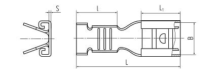 Разъем плоский неизолир. РП-М 2.5-(6.3) (100шт/упак) | 59139 | КВТ фото 3