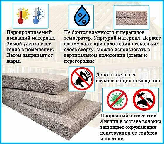 Конопляный утеплитель «Эко Локалит» универсал фото 5