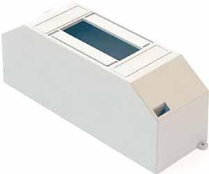 ЩРН-П-1/2 Белый Корпус модульный пластиковый IP30, 1-2 модуля навесной фото 2