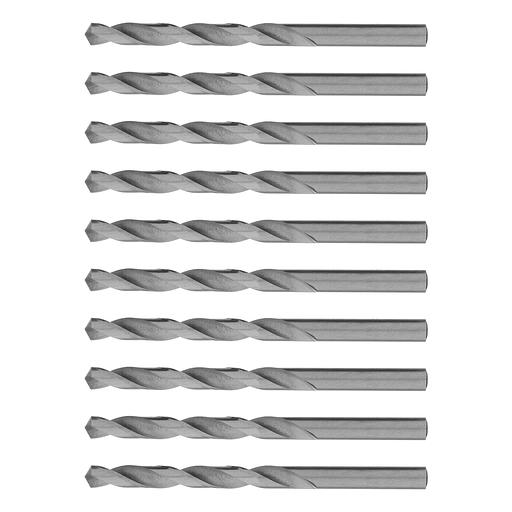 Сверло MATRIX по металлу, 8,0 мм, полированное, HSS, 10 шт. цилиндрический хвостовик// 71580 фото 1