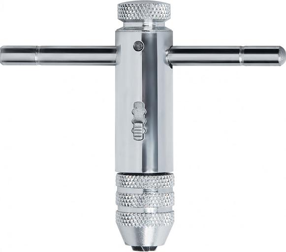 Вороток MATRIX для метчиков М3 - М8, хромированный, с трещоткой// 76905 фото 2