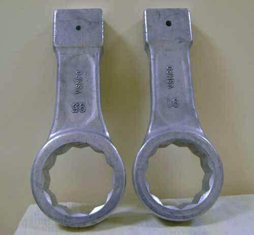 КЛЮЧИ НАКИДНЫЕ неискрообразующие алюминиевые (Д16) производства Корпорации ВСМПО-АВИСМА фото 1