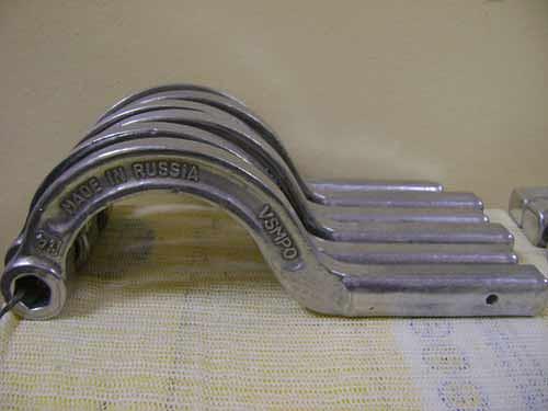 КЛЮЧИ НАКИДНЫЕ неискрообразующие алюминиевые (Д16) производства Корпорации ВСМПО-АВИСМА фото 2