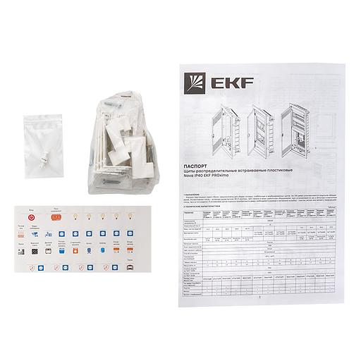 Основание силового щита "Nova" (с DIN-рейками) 60 модулей IP40 EKF PROxima фото 2