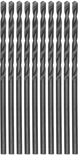 Сверло по металлу, 2,0 мм, полированное, HSS, 10 шт. цилиндрический хвостовик// Matrix фото 1