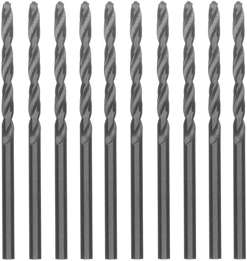 Сверло по металлу, 3,0 мм, полированное, HSS, 10 шт. цилиндрический хвостовик// Matrix фото 1