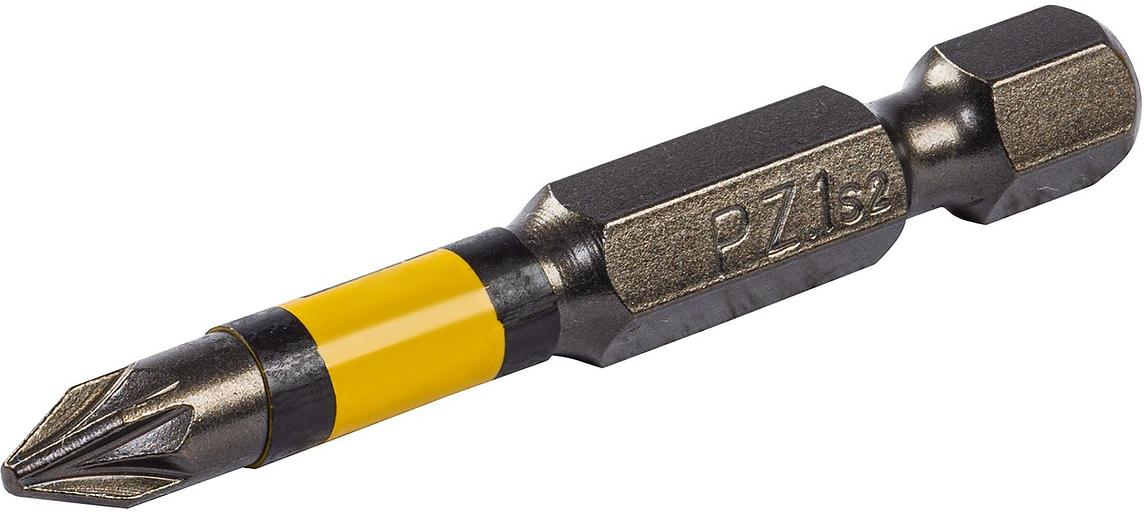 Набор бит комбинированный 3 шт., PZ1, PZ2, PZ3, 50 мм, сталь S2// Denzel фото 5