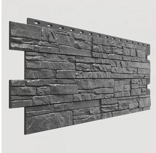 Фасадная панель под песчаник Stein «Антрацит» опт фото 1