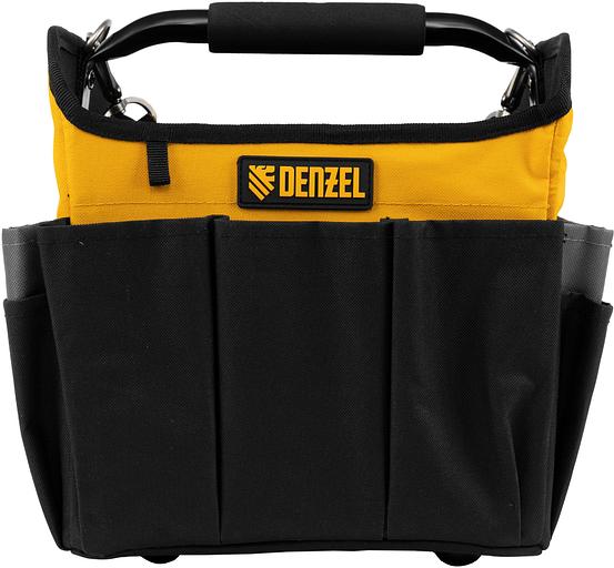 Переноска для инструмента, 260х240х300 мм, 22 кармана, наплечный ремень// Denzel фото 2