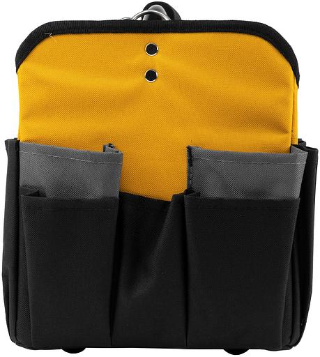 Переноска для инструмента, 260х240х300 мм, 22 кармана, наплечный ремень// Denzel фото 6