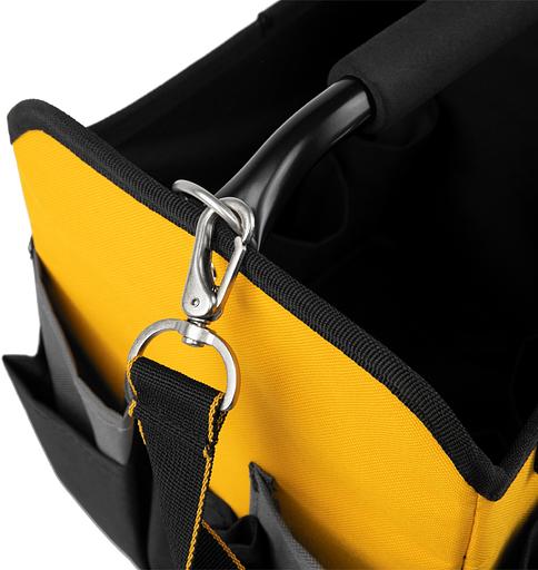 Переноска для инструмента, 260х240х300 мм, 22 кармана, наплечный ремень// Denzel фото 8