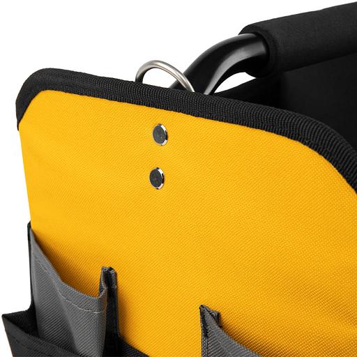 Переноска для инструмента, 260х240х300 мм, 22 кармана, наплечный ремень// Denzel фото 9