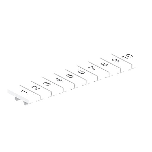 "Маркировка для лазерной печати ""1-10"" OptiClip MC8/H/1-10" фото 1