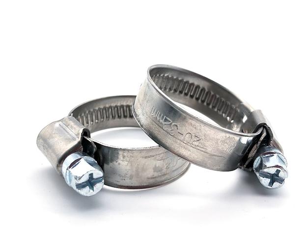 Хомут червячный 20-32/9 W2 нержавеющая сталь 1Л 20-32-7 Н ГОСТ 28191-89 фото 1