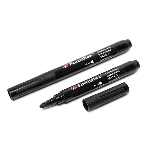 Фломастер электрика маркировочный ФМ-2.5 (черн.) (Fortisflex) фото 1