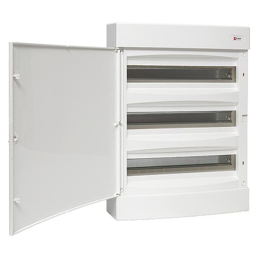 Щит распределительный навесной Unix белая дверь 3х18 модулей IP40 EKF PROxima фото 3