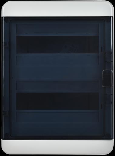 Корпус пластиковый КМПн-24 IP65 черн. прозр. дверь TEKFOR IEK TF5-KP72-N-24-65-K03-K02 фото 2