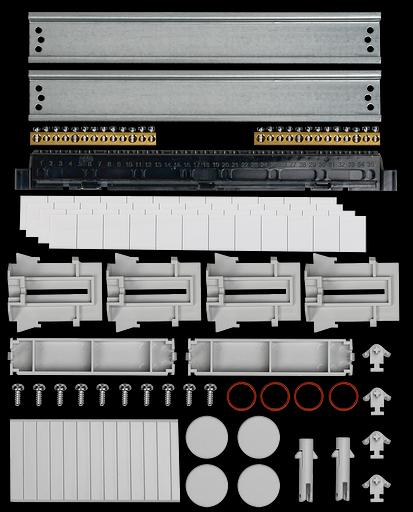 Корпус пластиковый КМПн-24 IP65 черн. прозр. дверь TEKFOR IEK TF5-KP72-N-24-65-K03-K02 фото 5