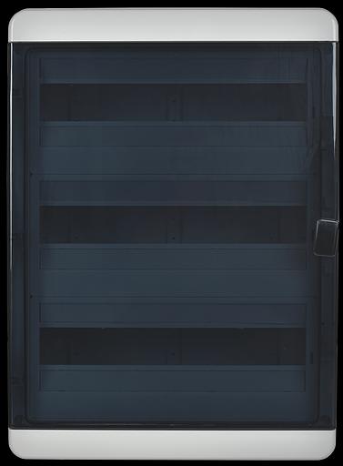 Корпус пластиковый КМПн-54 IP65 черн. прозр. дверь TEKFOR IEK TF5-KP72-N-54-65-K03-K02 фото 2