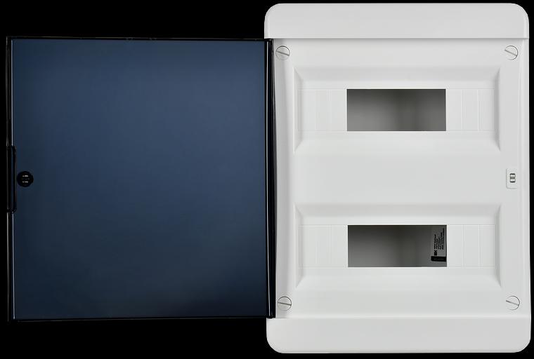 Корпус пластиковый ЩРВ-П-24 IP41 черн. прозр. дверь TEKFOR IEK TF5-KP12-V-24-41-K01-K03 фото 3