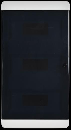 Корпус пластиковый ЩРВ-П-36 IP41 черн. прозр. дверь TEKFOR IEK TF5-KP12-V-36-41-K01-K03 фото 2