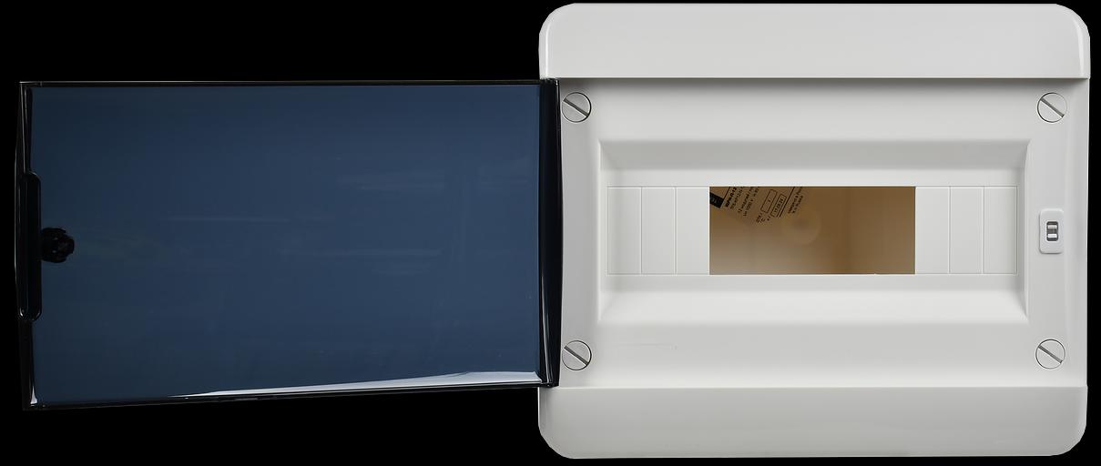 Корпус пластиковый ЩРН-П-12 IP41 черн. прозр. дверь TEKFOR IEK TF5-KP12-N-12-41-K01-K03 фото 3