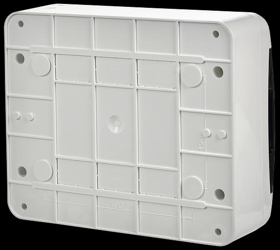 Корпус пластиковый ЩРН-П-12 IP41 черн. прозр. дверь TEKFOR IEK TF5-KP12-N-12-41-K01-K03 фото 4