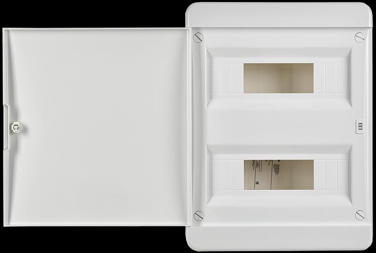 Корпус пластиковый ЩРН-П-24 IP41 бел. дверь TEKFOR IEK TF5-KP13-N-24-41-K01-K01 фото 3