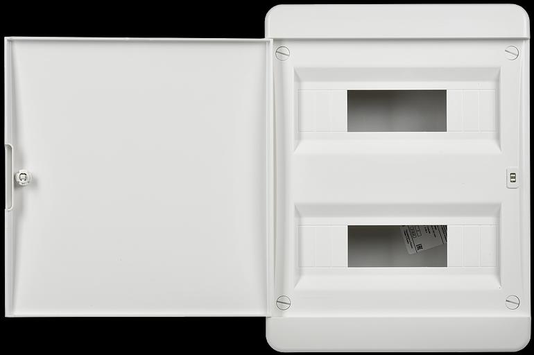 Корпус пластиковый ЩРВ-П-24 IP41 бел. дверь TEKFOR IEK TF5-KP13-V-24-41-K01-K01 фото 2