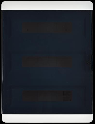 Корпус пластиковый ЩРВ-П-54 IP41 черн. прозр. дверь TEKFOR IEK TF5-KP12-V-54-41-K01-K03 фото 2