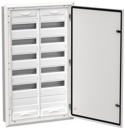 Корпус мет. ЩРв-144 (2х72) 1005х625х130 IP31 бел IEK TITAN 5 фото 1