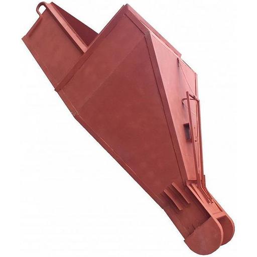 Бадья для раствора и бетона «Туфелька» БП-2 фото 1