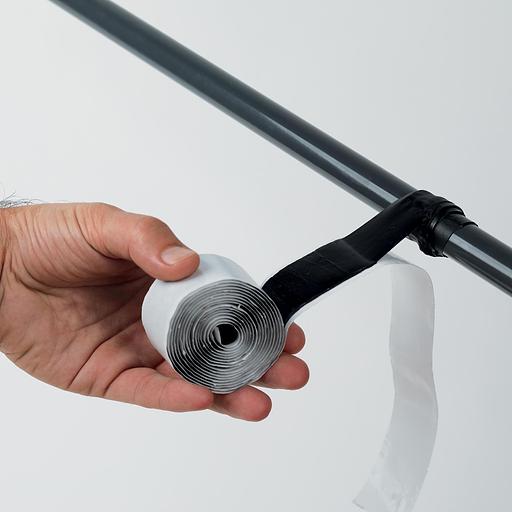 Изолента ЭРА PRO PROMAS38 Мастика электроизоляционная, 38мм х 1,5м, 3мм черная фото 6