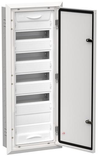 Корпус металлический IEK TITAN 5 ЩРв-60 (1х60) 880х365х130мм IP31 белый (одна дверь) IEK фото 1