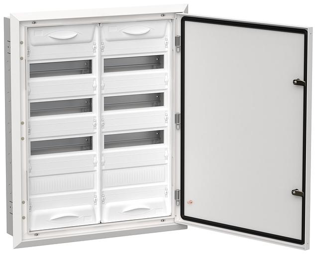 Корпус металлический IEK TITAN 5 ЩРв-96 (2х48) 755х625х130мм IP31 белый (одна дверь) IEK фото 1