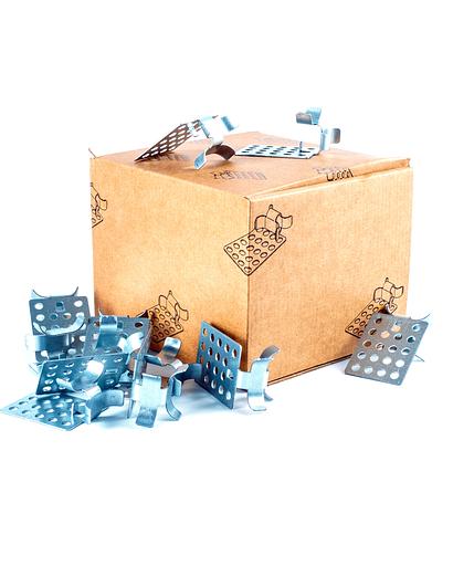 Крепеж универсальный UNICOR кровельный/поверхностный (упаковка 50 шт) фото 3