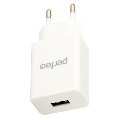 PERFEO Сетевое зарядное устройство с разъемом USB, 1А, белый (I4665) фото 1