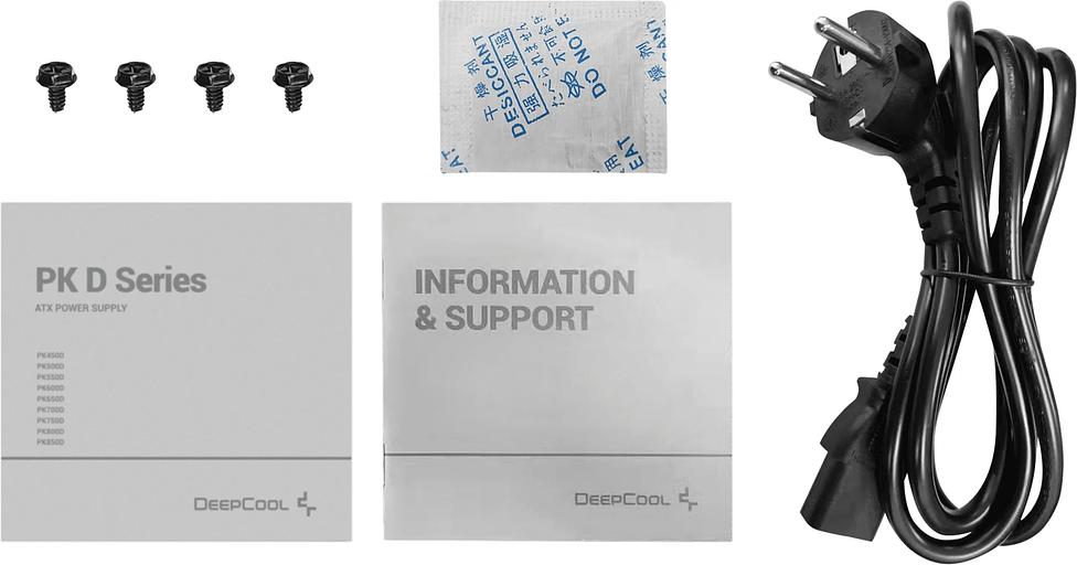 Блок питания 850W Deepcool PK850D (ATX, 20+4 pin, 120mm fan, PCI-E 6+2Px2, 6xSATA) (R-PK850D-FA0B-WGEU) фото 7