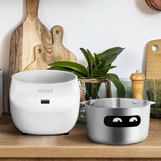 Миксер планетарный Kitfort КТ-3496 150Вт белый фото 5