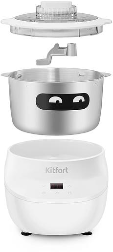 Миксер планетарный Kitfort КТ-3496 150Вт белый фото 6