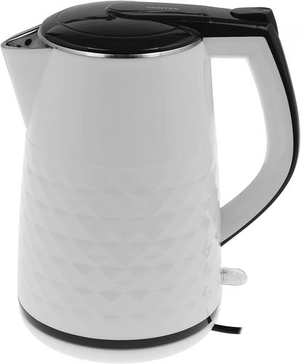 Чайник электрический Centek CT-0025 1.8л. 2000Вт белый/черный корпус: металл/пластик (CT-0025 WHITE) фото 1